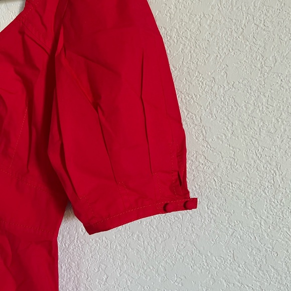 Off The Shoulder Red Mini Dress - Picture 4 of 5